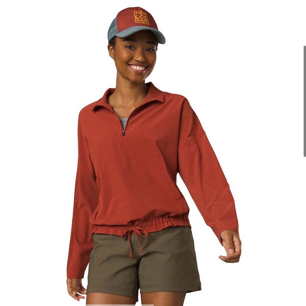 Prana Coral Zip Pullover